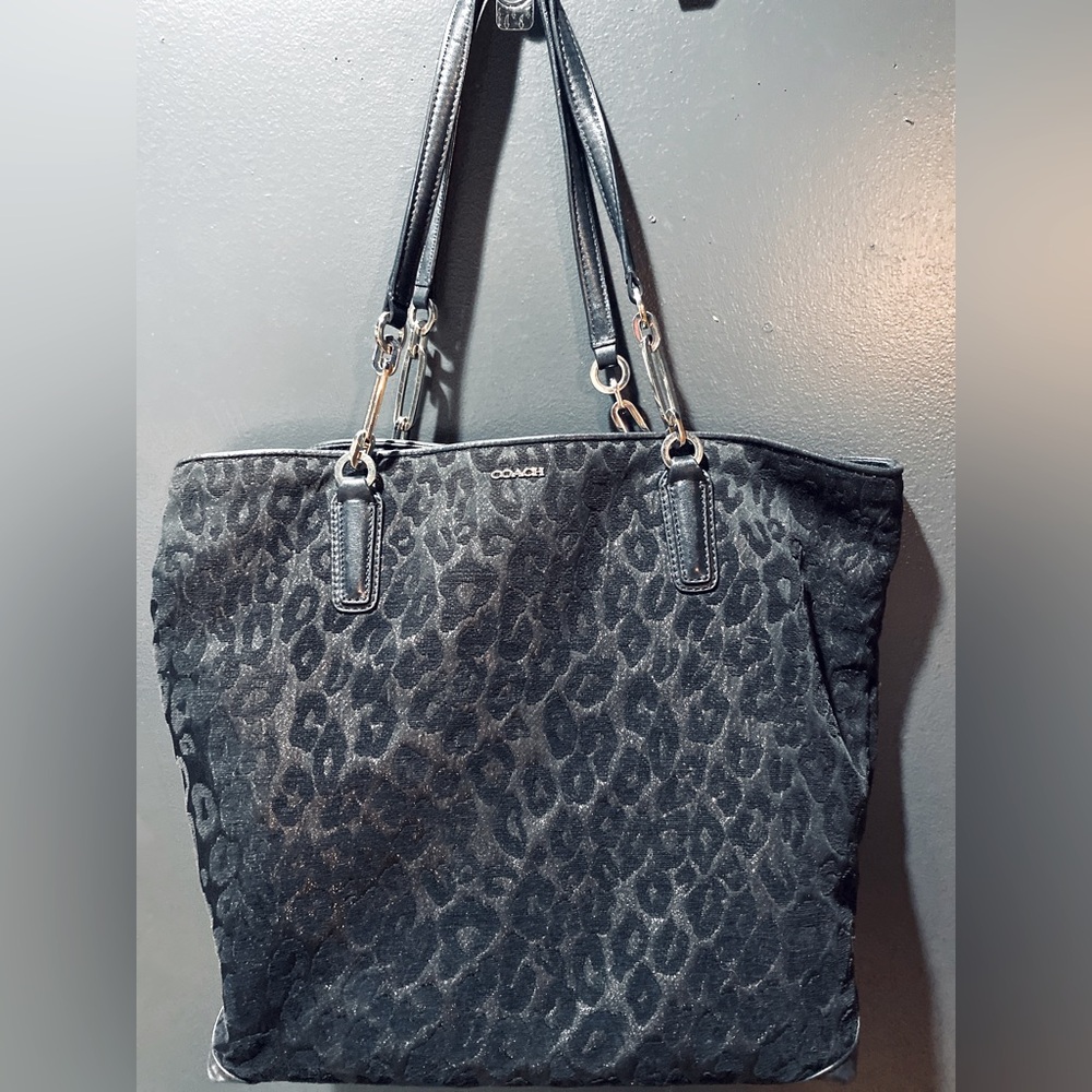 Coach Madison Fabric North/South Tote